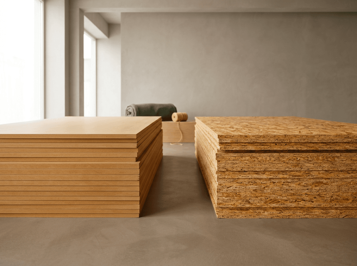 الألواح الهندسية لدى تيمبر الرياض، مورّد أخشاب البناء في الرياض